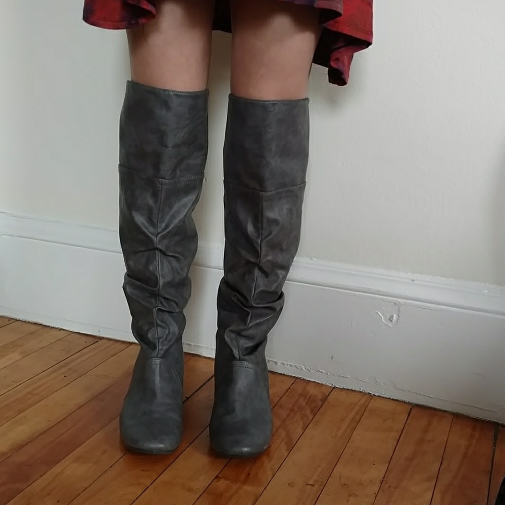 Knee high boots